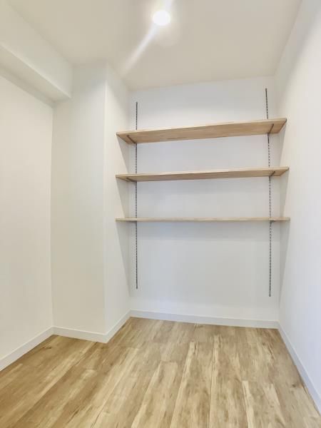 収納　収納のためのスペースです