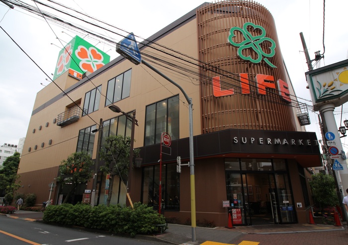 スーパー　ライフ（スーパー）まで350m