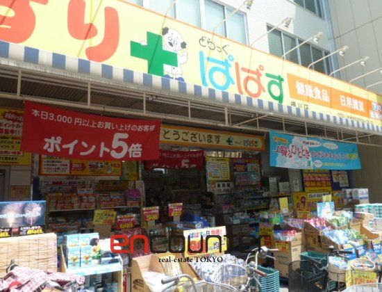 ドラックストア　どらっぐぱぱす横川店（ドラッグストア）まで140m