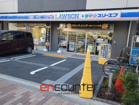 コンビニ　ローソン・スリーエフ墨田横川三丁目店（コンビニ）まで100m