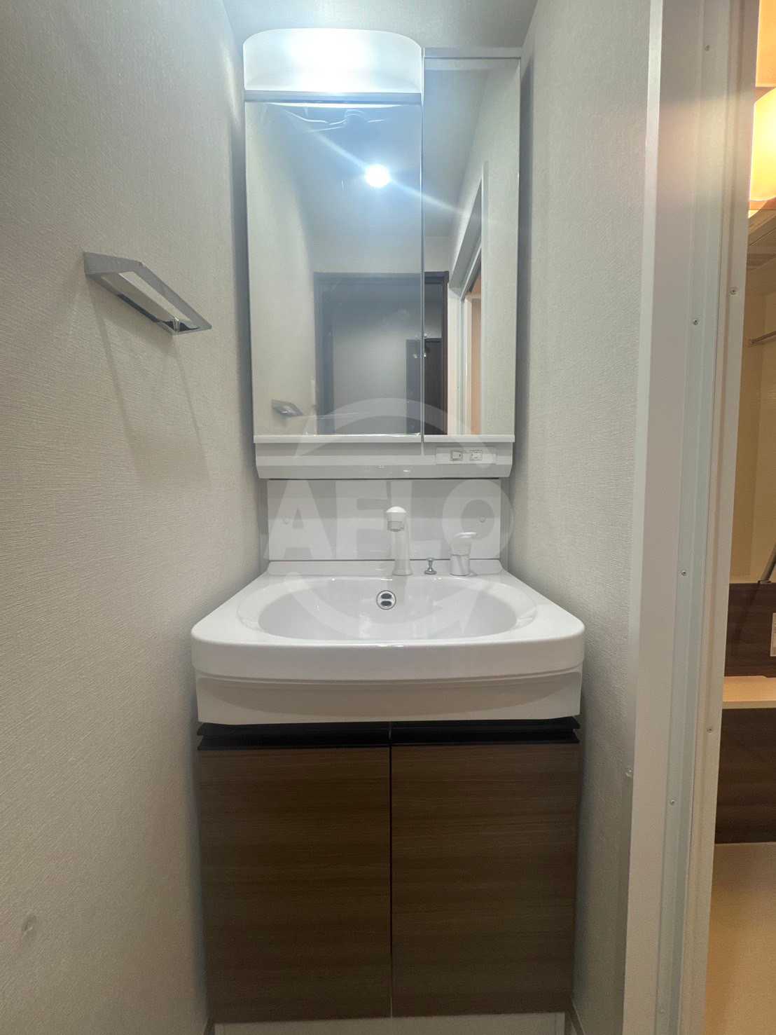 洗面設備　ドゥーエ南堀江　独立洗面台