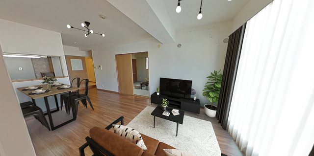 居室・リビング　家具はＣＧです