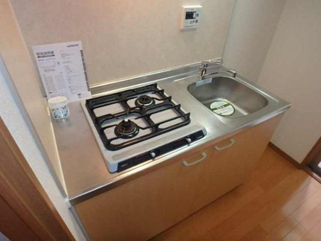 キッチン　システムキッチン（2口ガスコンロ）