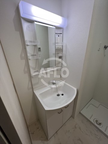 洗面設備　ラ・ハイール桃ヶ池公園　独立洗面台