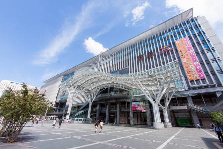ショッピングセンター　ＪＲ博多シティ（ショッピングセンター）まで720m