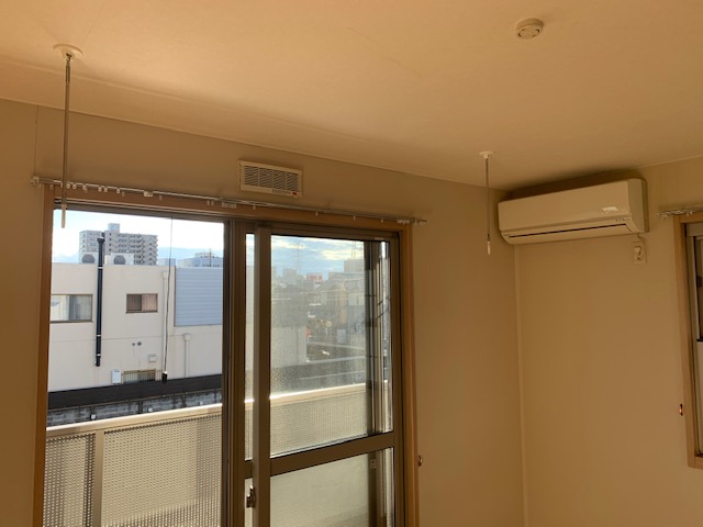 その他設備　エアコン・室内物干付