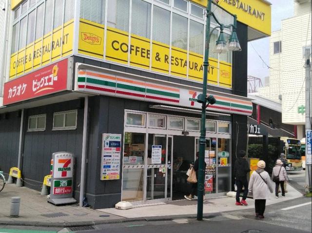 コンビニ　セブンイレブン横浜中山駅南口店（コンビニ）まで448m