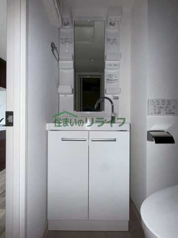 洗面設備　別階層の参考写真になります。