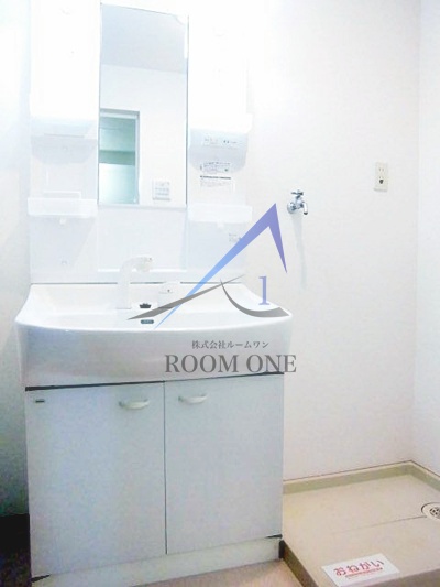 洗面設備　洗面台です。