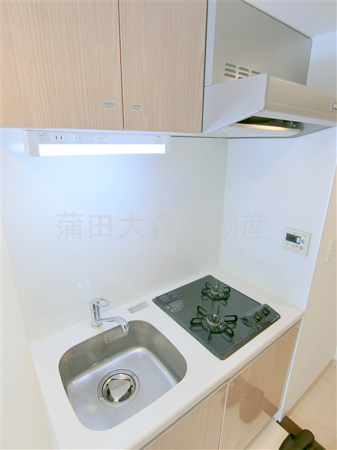 キッチン　2口ガスシステムキッチン