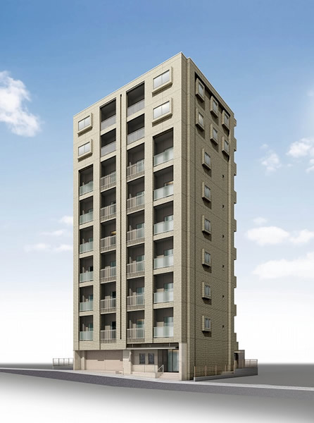 建物外観　☆日当たりも良好です☆　※建築時イメージ画像