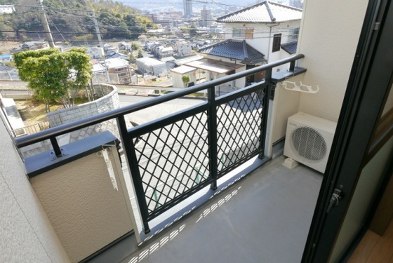 バルコニー　※別号室の写真です
