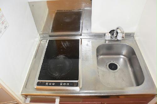 キッチン　ラジエントヒーターで安全に料理できます!