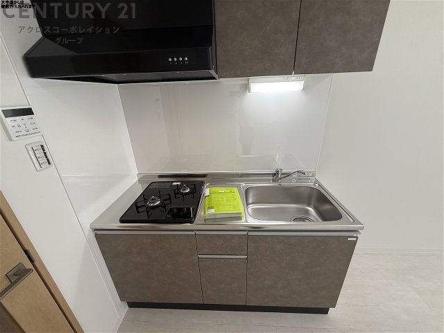 キッチン　２口ガスコンロついてます♪