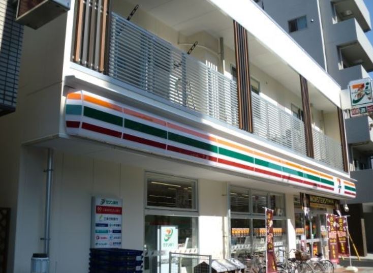 コンビニ　セブンイレブン墨田亀沢1丁目店（コンビニ）まで74m