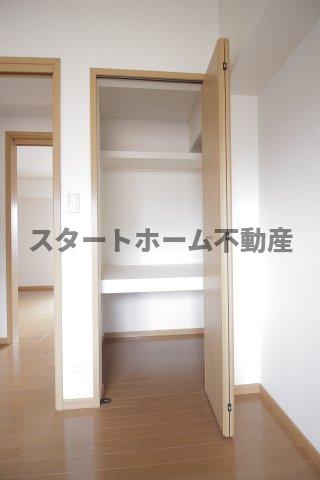 収納　収納スペース豊富です
