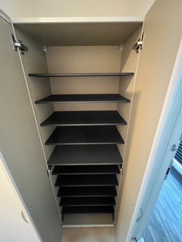 収納　収納があります