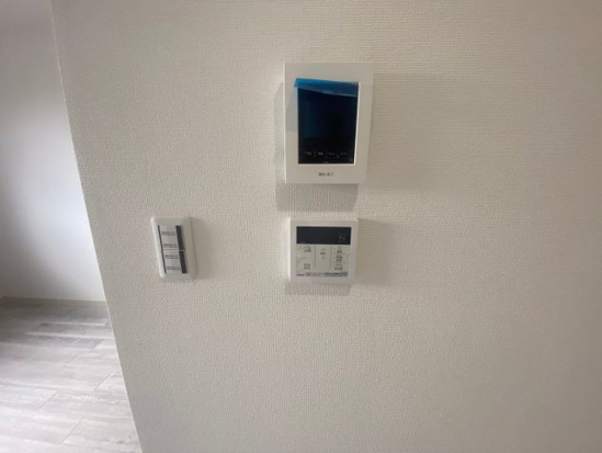 セキュリティ　モニター付きインターホン♪※同施工別建物