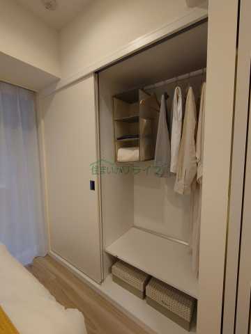 収納　パークアクシス神楽坂・早稲田通り※別部屋の参考写真です