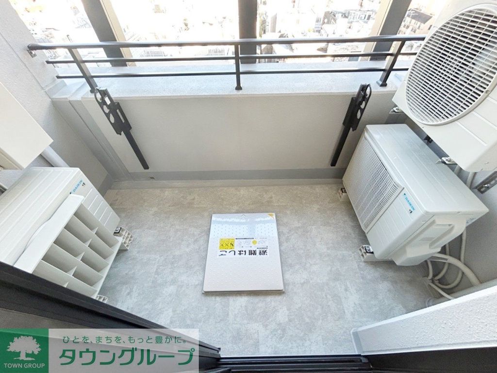 バルコニー　お部屋探しは株式会社　タウンハウジング　までお気軽にお問合…