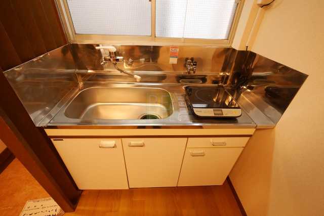 洗面設備　三州コーポの洗面所