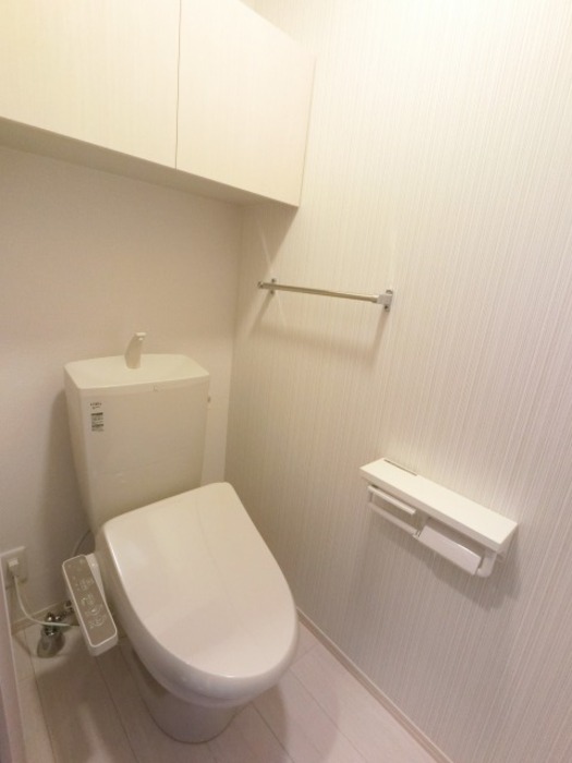 トイレ　ゆったりとした空間のトイレです