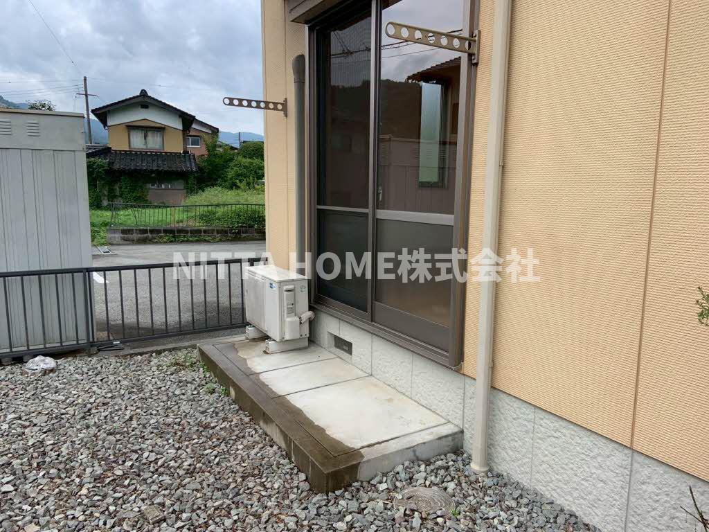 庭　広々専用庭が付いています♪