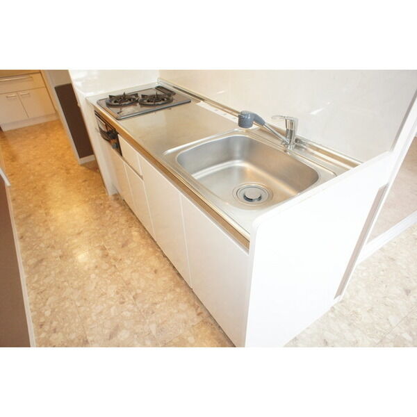 キッチン　コンロ購入不要のシステムキッチン♪