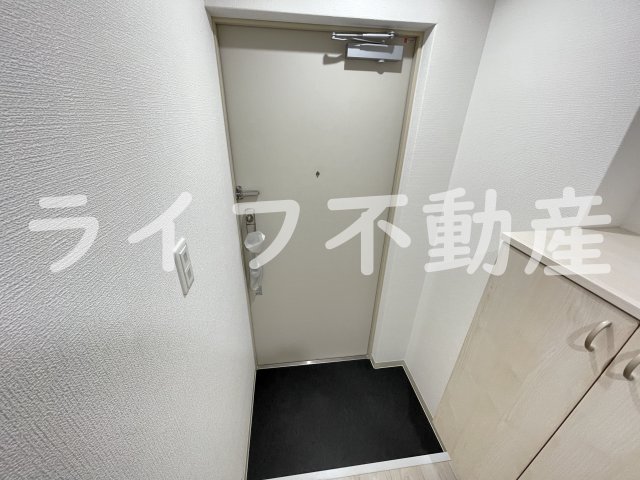 玄関　明るい玄関です