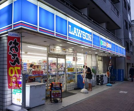コンビニ　ローソン浅草四丁目店（コンビニ）まで86m