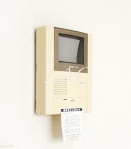 セキュリティ　モニター付きインターフォンです。