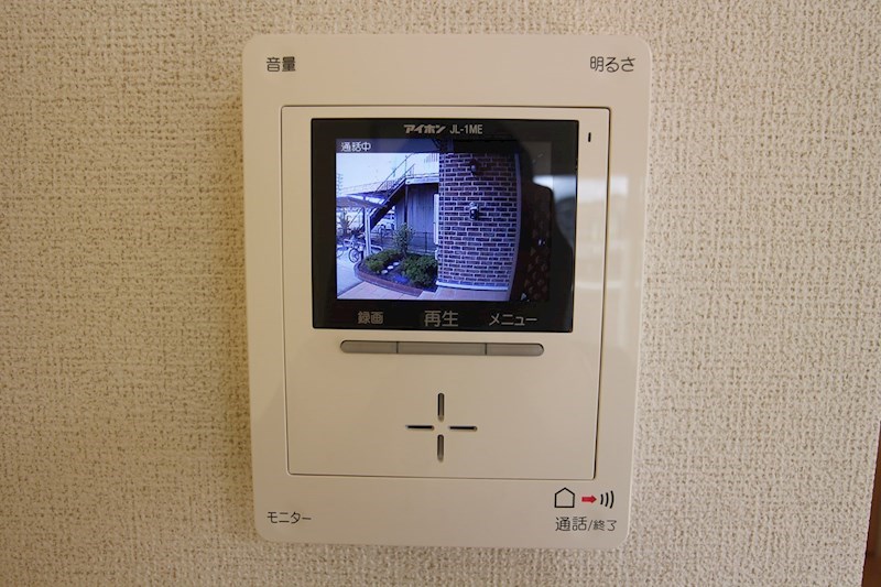 セキュリティ　TVモニターホンがあれば来客確認も可能です。