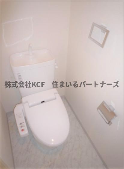 トイレ　ゆったりとした空間のトイレです