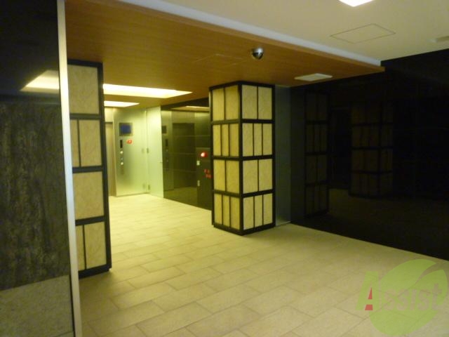 ロビー　管理が行き届いてます。