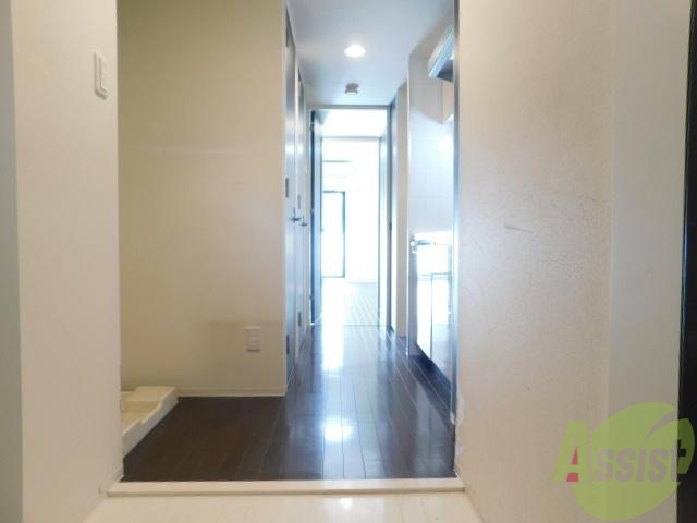 玄関　ダブルロックで安心です。