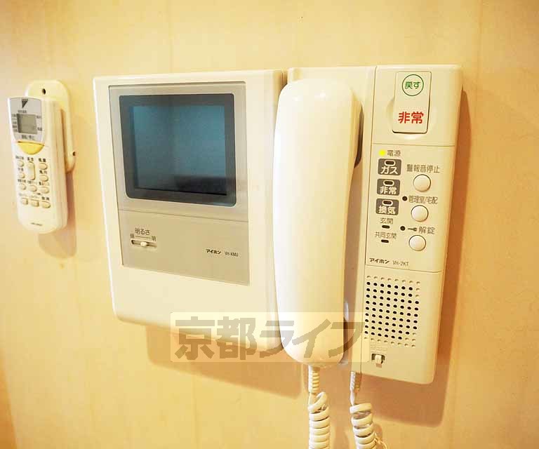 セキュリティ　来客対応もばっちりです。