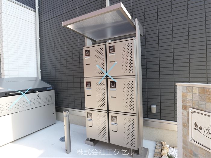 収納　宅配ボックス付きです。