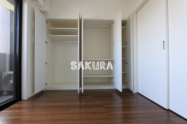 収納　たっぷりとした収納スペースです♪