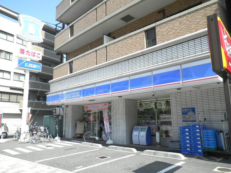 コンビニ　ローソン広島段原店（コンビニ）まで112m