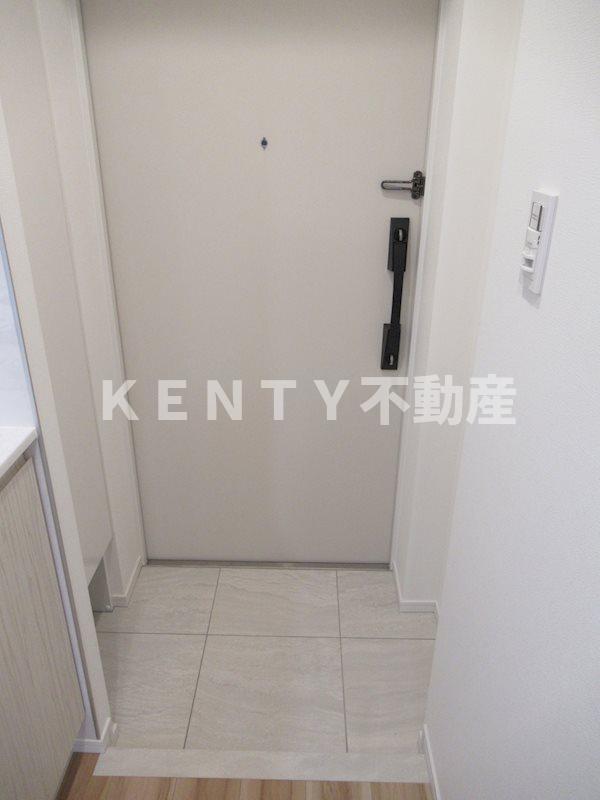 玄関　落ち着いた玄関です