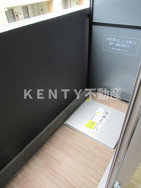 バルコニー　バルコニー付きです