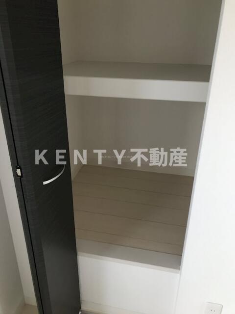 収納　収納のためのスペースです