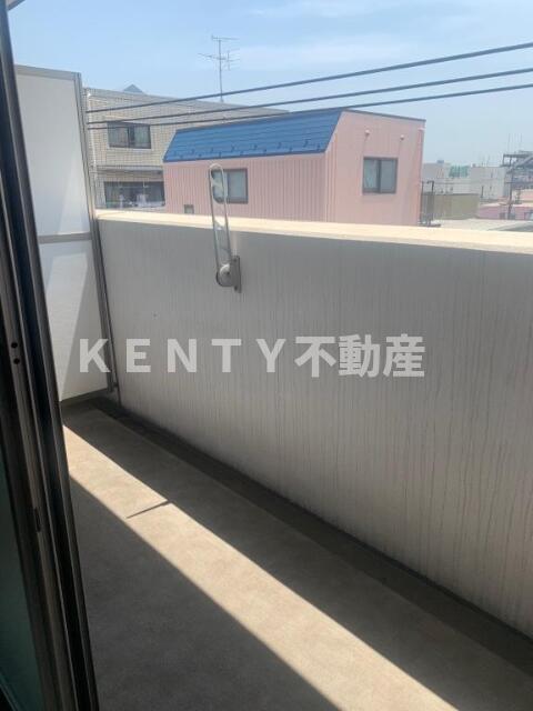 バルコニー　広々としたバルコニーです