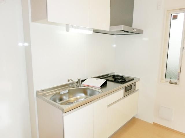 キッチン　★ガスコンロ２口グリル付システムキッチンです★