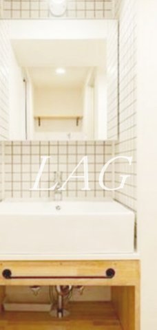 洗面設備　洗面台です。