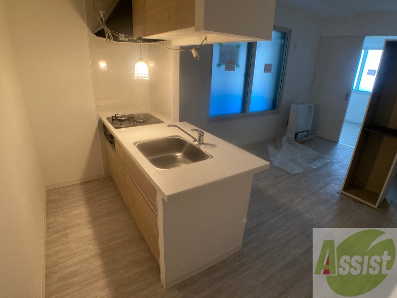 キッチン　キッチンは調理スペースもあり料理がはかどりそうです。