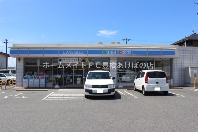 コンビニ　ローソン豊橋前芝店（コンビニ）まで458m