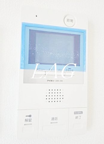 セキュリティ　モニター付インターホンです。