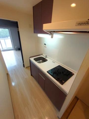 キッチン　２口コンロのキッチン