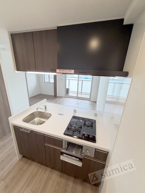 キッチン　２口システムキッチンでお料理楽しく♪♪